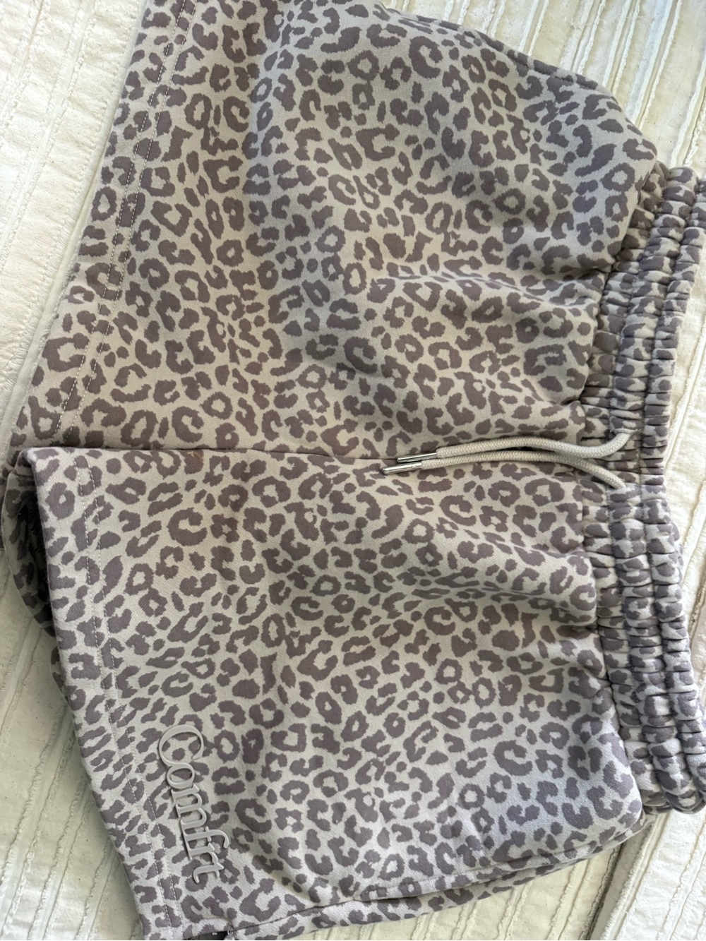Comfrt Desert LeopardNew WITHOUT tags Drawstring Women's Shorts -